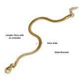 Gilda Bracelet - Gold