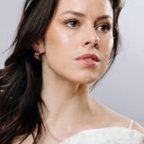 Fille Earrings - Gold