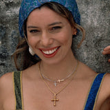 Faith Diamond Pendant & Chain