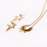 Starburst Necklace - Gold