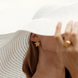 Embellished Star Studs