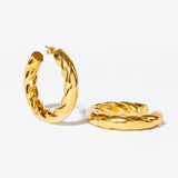 Megara Earrings - Gold