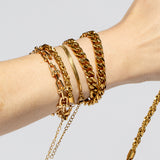 Martina Gold Link Bracelet