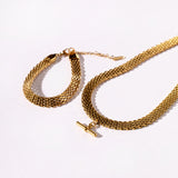 Club Mesh Necklace