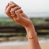 Martina Gold Link Bracelet