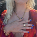 Martina Gold Link Necklace