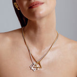 Geo Necklace & Pendant - Silver