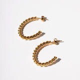 Gold Clash Earrings