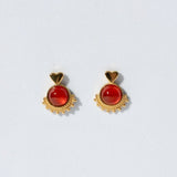 Ruby Stud Earrings