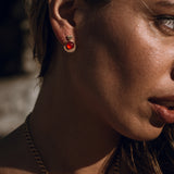 Ruby Stud Earrings