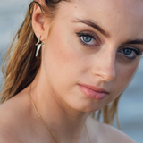 Punk Star Earrings - Silver