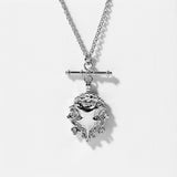 Royal Necklace & Pendant - Silver