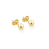 Gold Ball Earrings